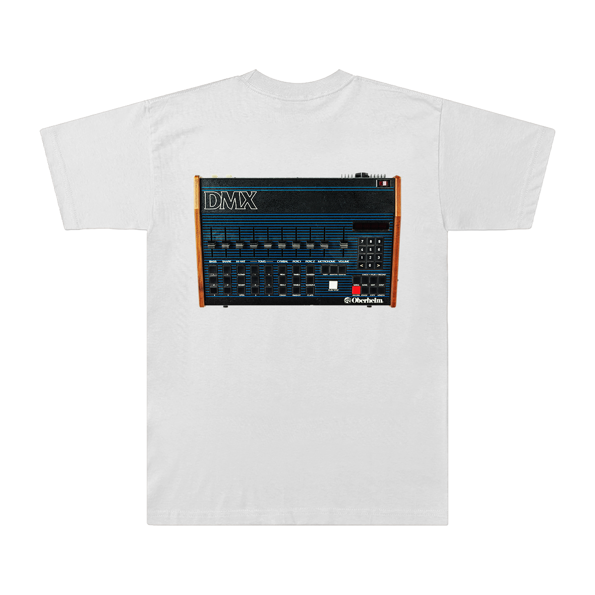 Blue Monday DMX Synth T-Shirt White