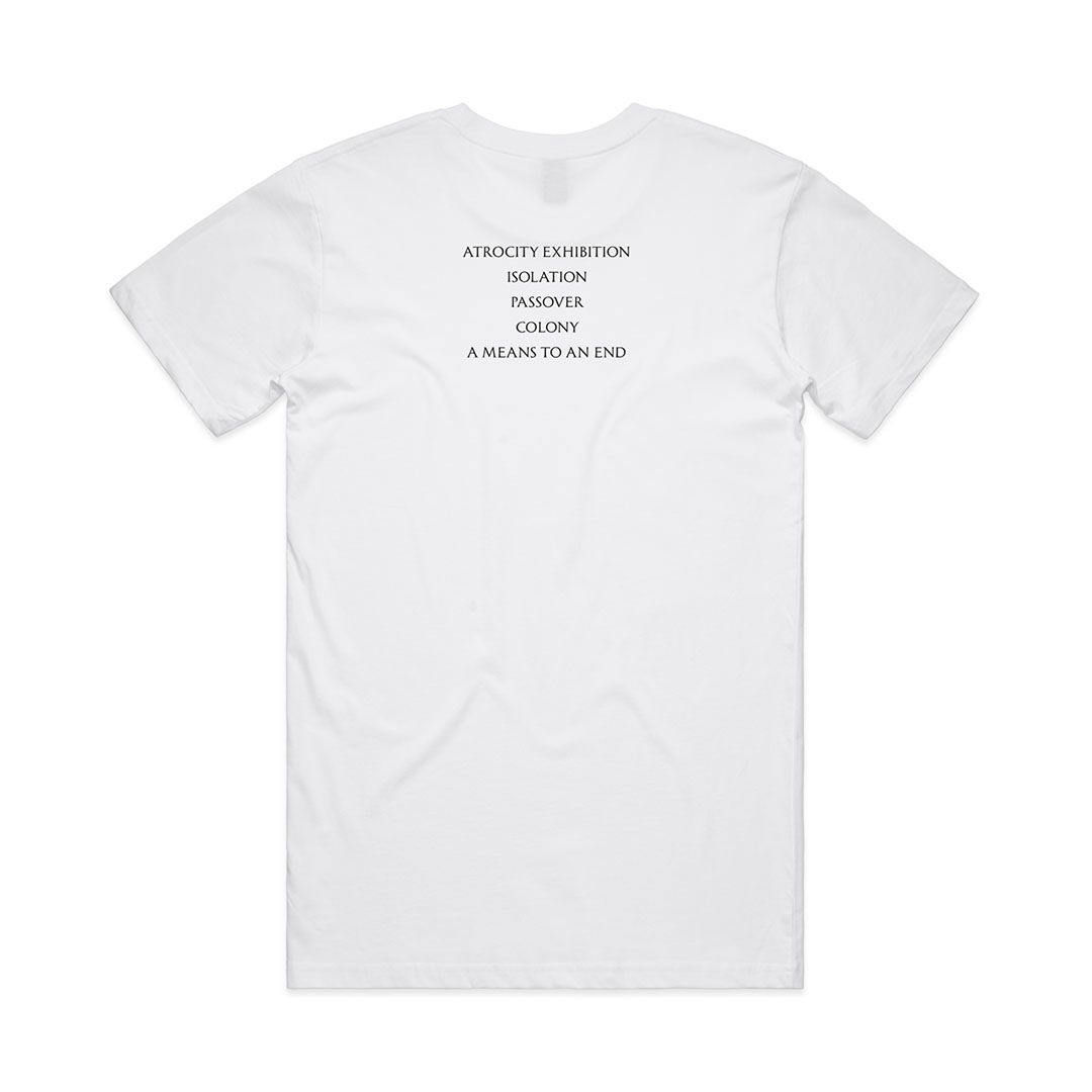 Closer Tracklist White T-Shirt