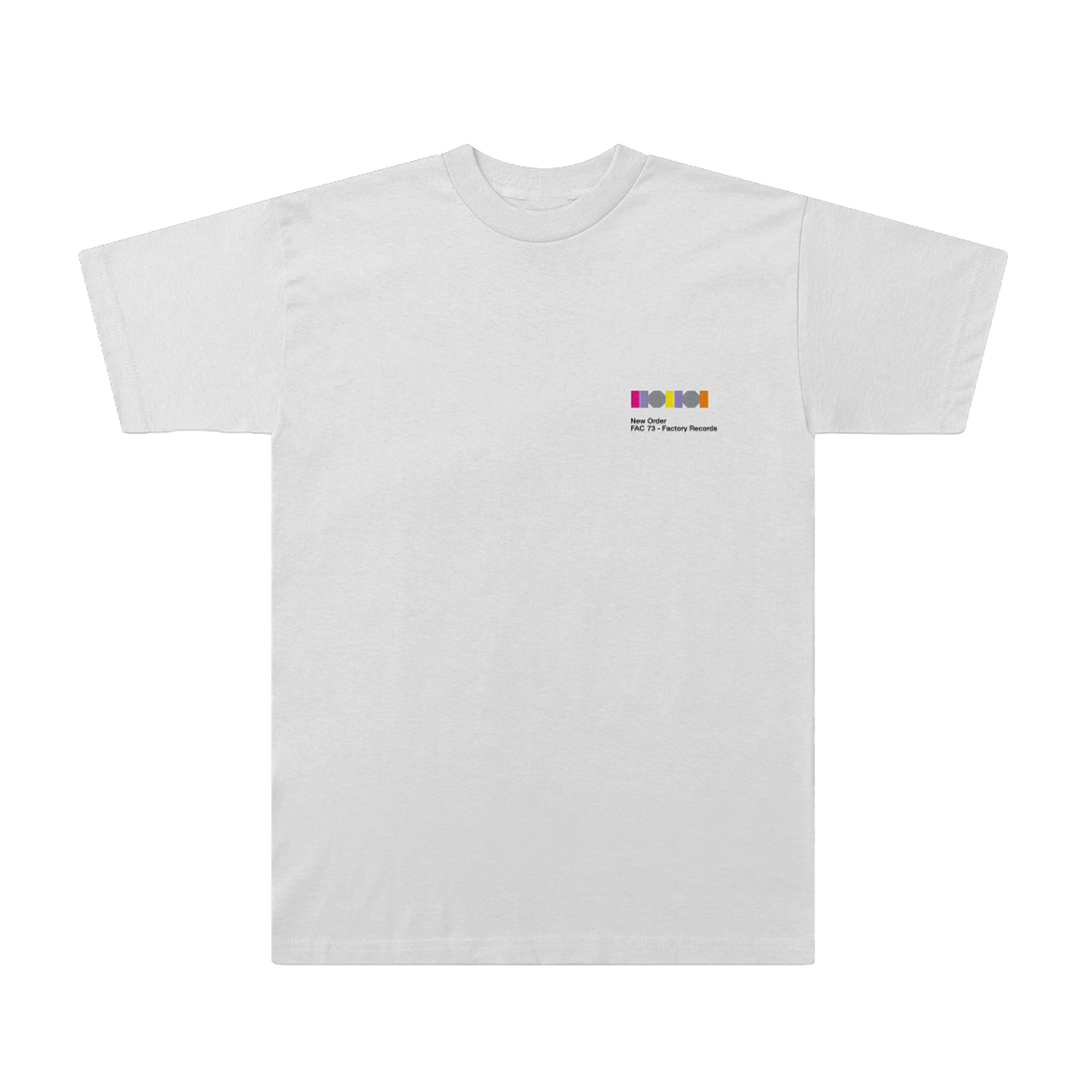 Blue Monday DMX Synth T-Shirt White