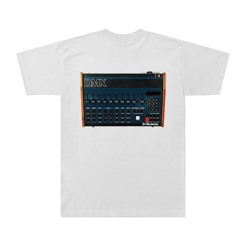 Blue Monday DMX Synth T-Shirt White
