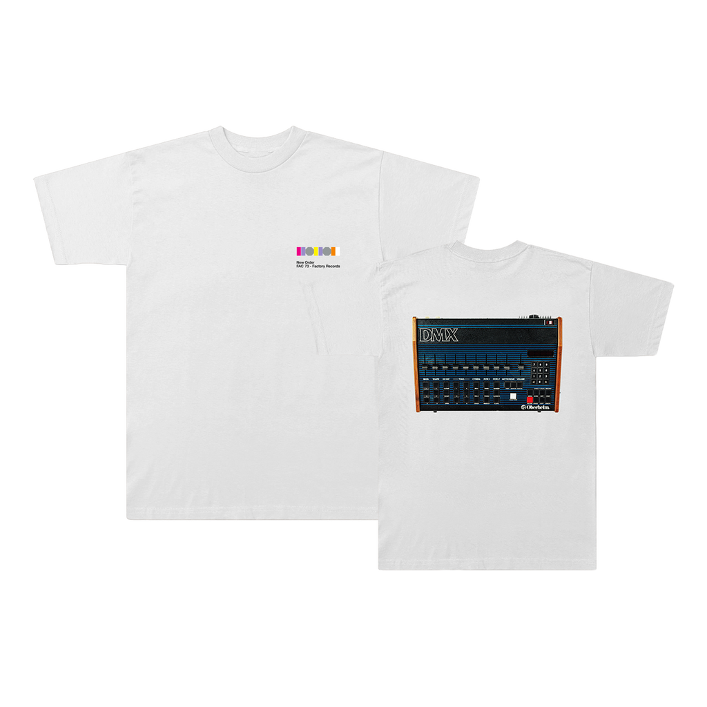 Blue Monday DMX Synth T-Shirt White