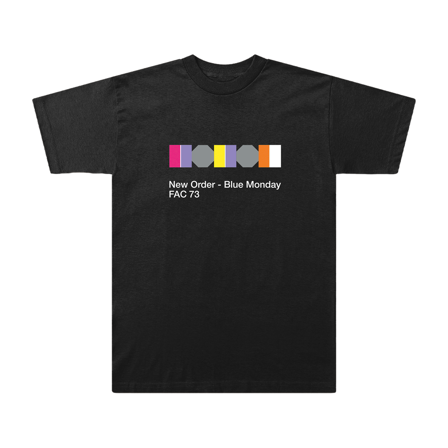 Blue Monday Code Black T-Shirt