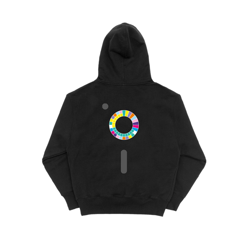 Blue Monday Black Hoodie