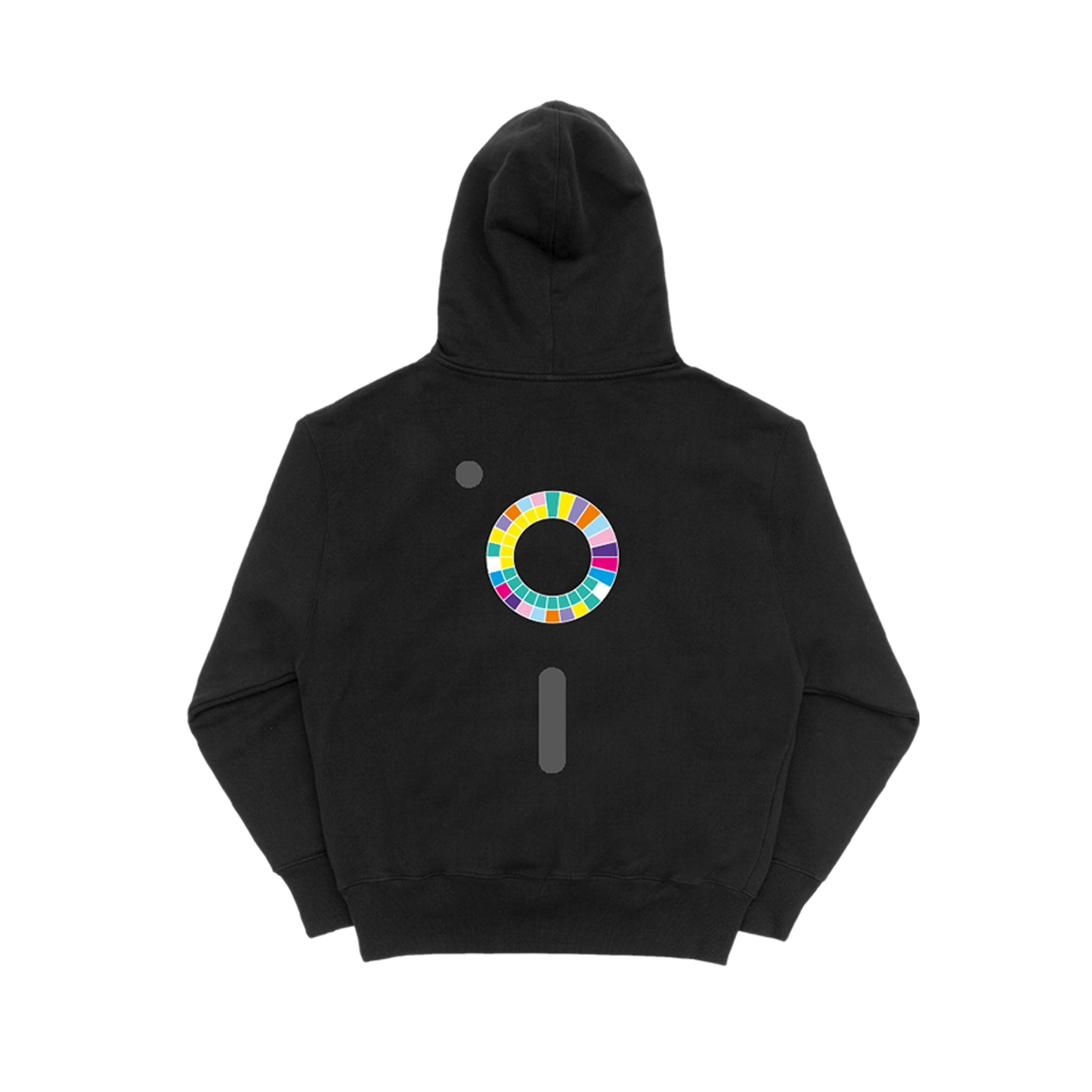 Blue Monday Black Hoodie