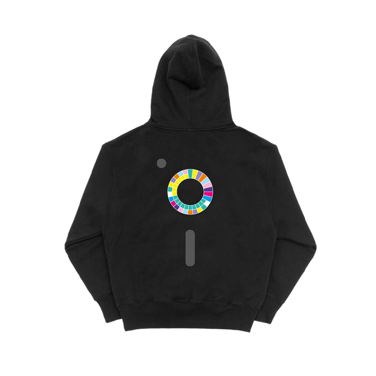 Blue Monday Black Hoodie