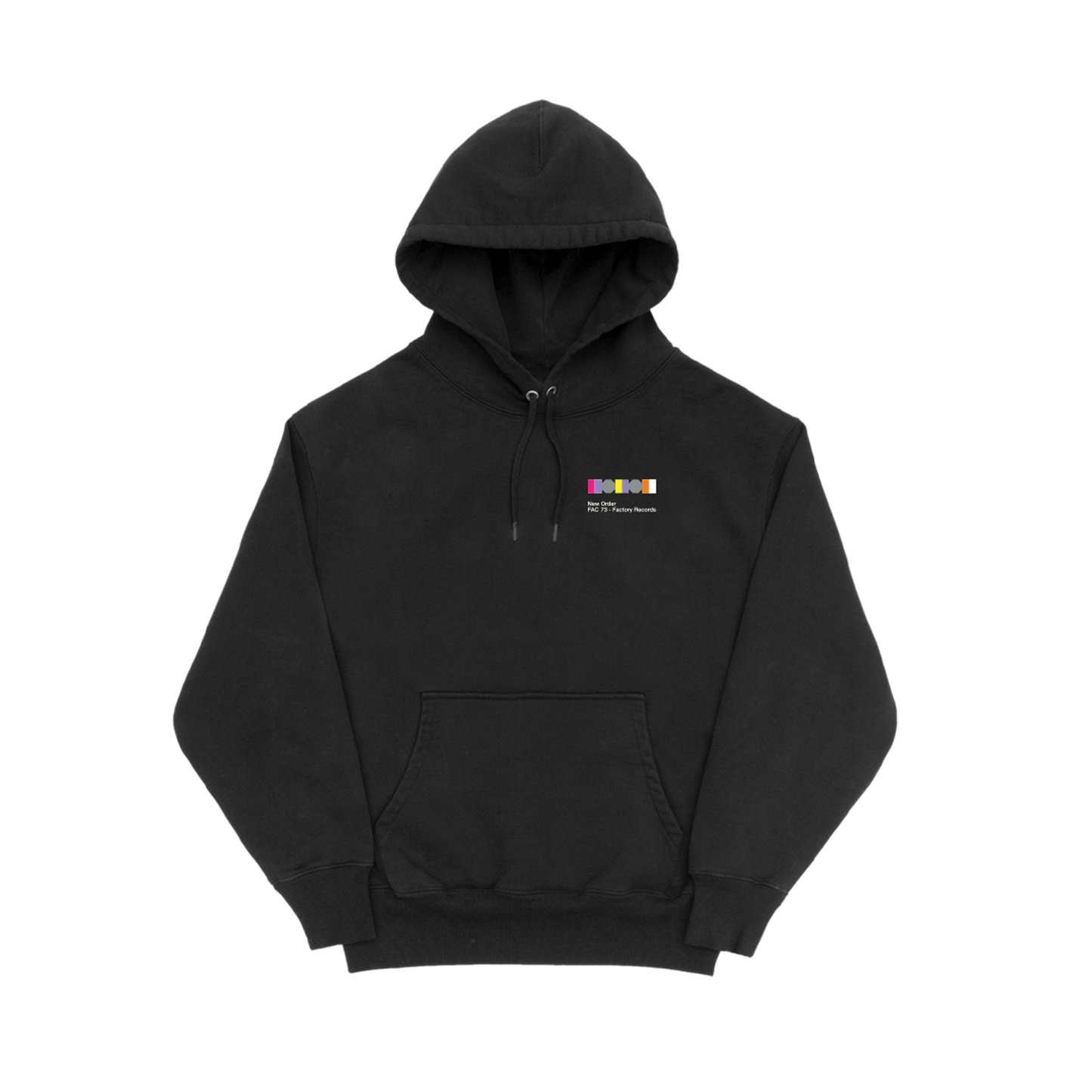 Blue Monday Black Hoodie