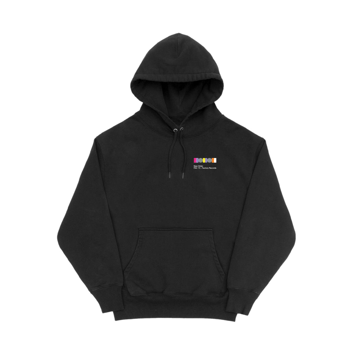 Blue Monday Black Hoodie