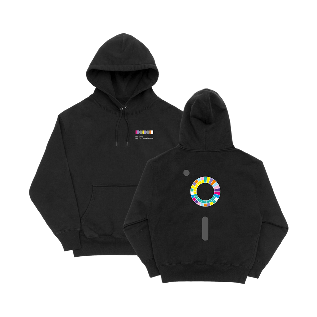 Blue Monday Black Hoodie