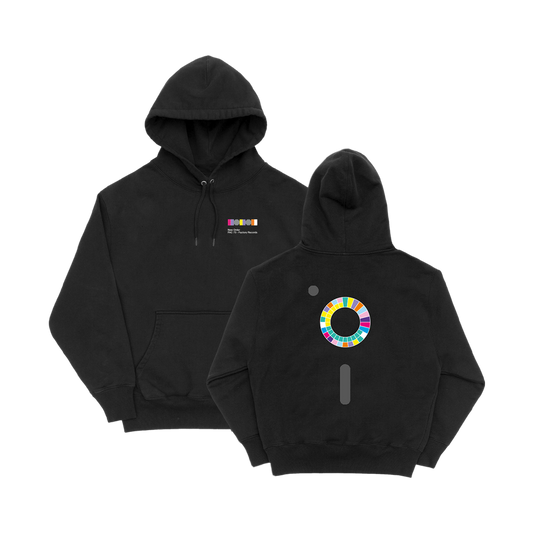 Blue Monday Black Hoodie