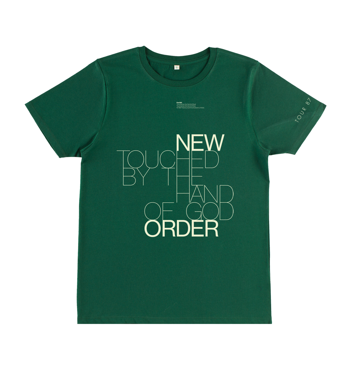 Hand of God T-Shirt Green – New Order