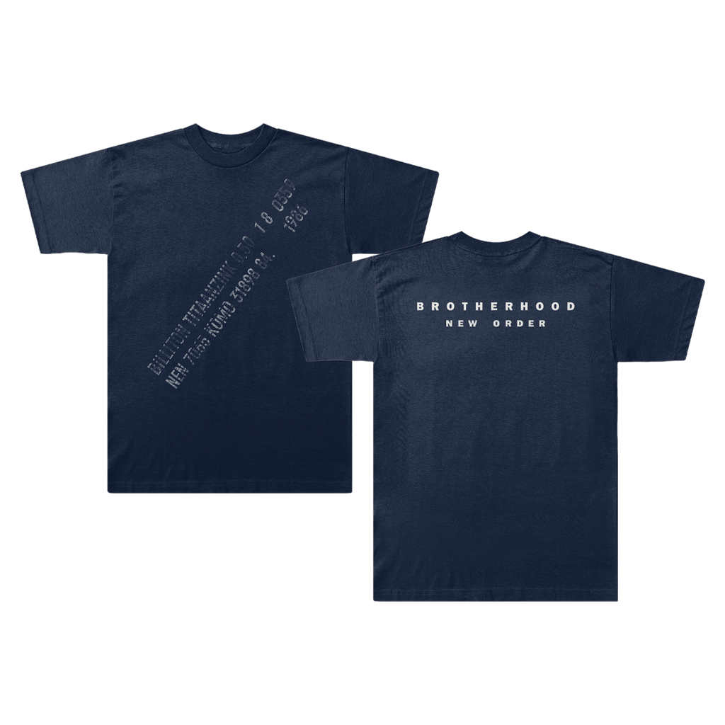Brotherhood Stamp T-Shirt Navy