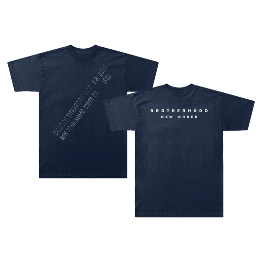 Brotherhood Stamp T-Shirt Navy
