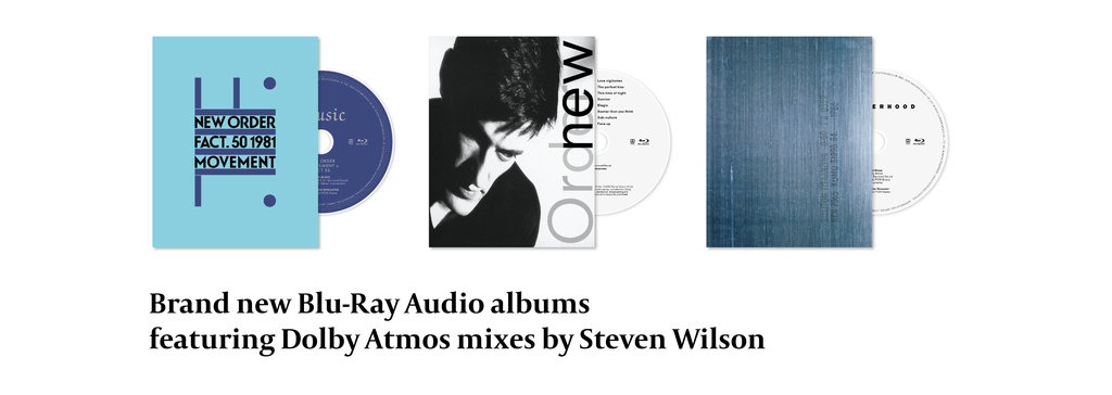 Brand new Blue-Ray Audio albums featuring Dolby Atmos mixes by Steven Wilson