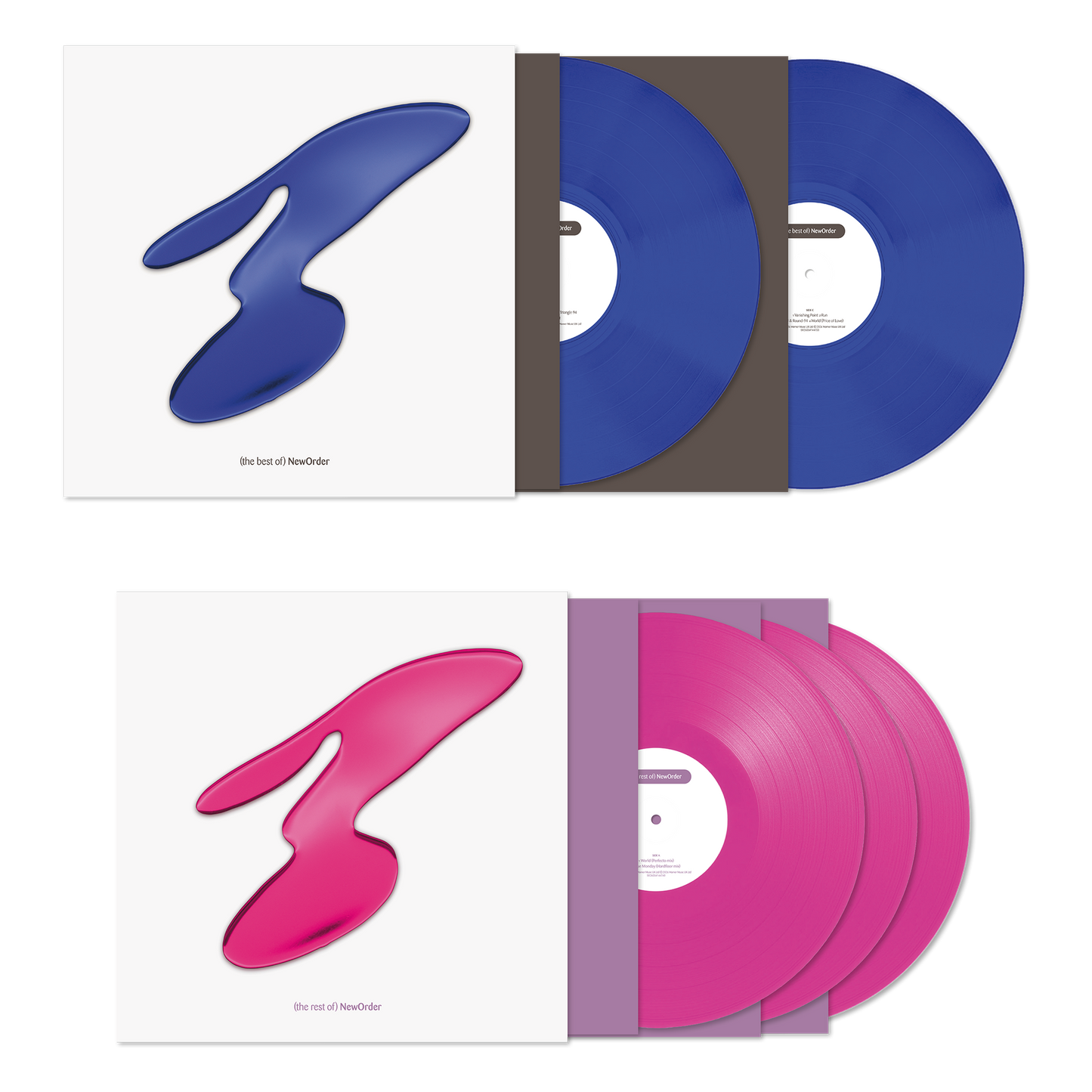 The Best & The Rest Of New Order (Exclusive Blue 2LP & Pink 3LP) Bundle