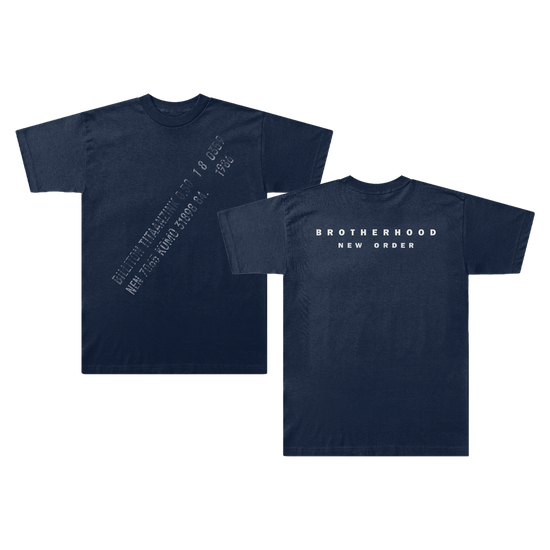 Brotherhood Stamp T-Shirt Navy