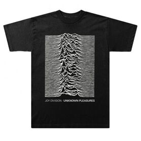 Unknown Pleasures Text Black T-Shirt New Order Official Store