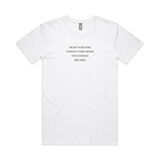 Closer Tracklist White T-Shirt