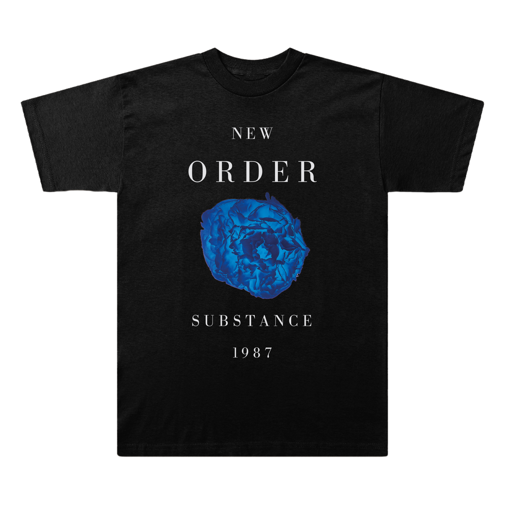 Substance '87 Black T-Shirt | New Order Official Store