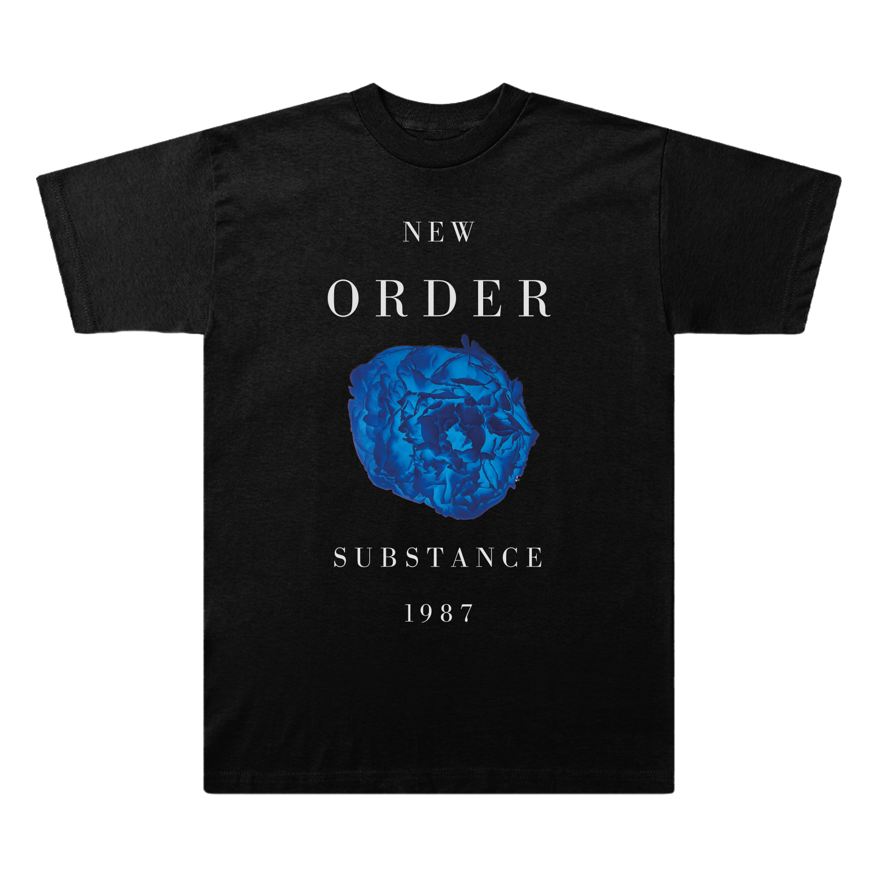 Substance '87 Black T-Shirt | New Order Official Store