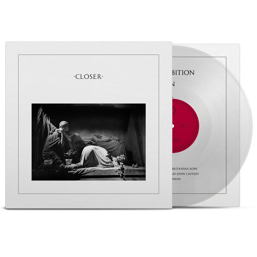 Closer (40th Anniversary) [1LP Crystal Clear] | New Order Official Store